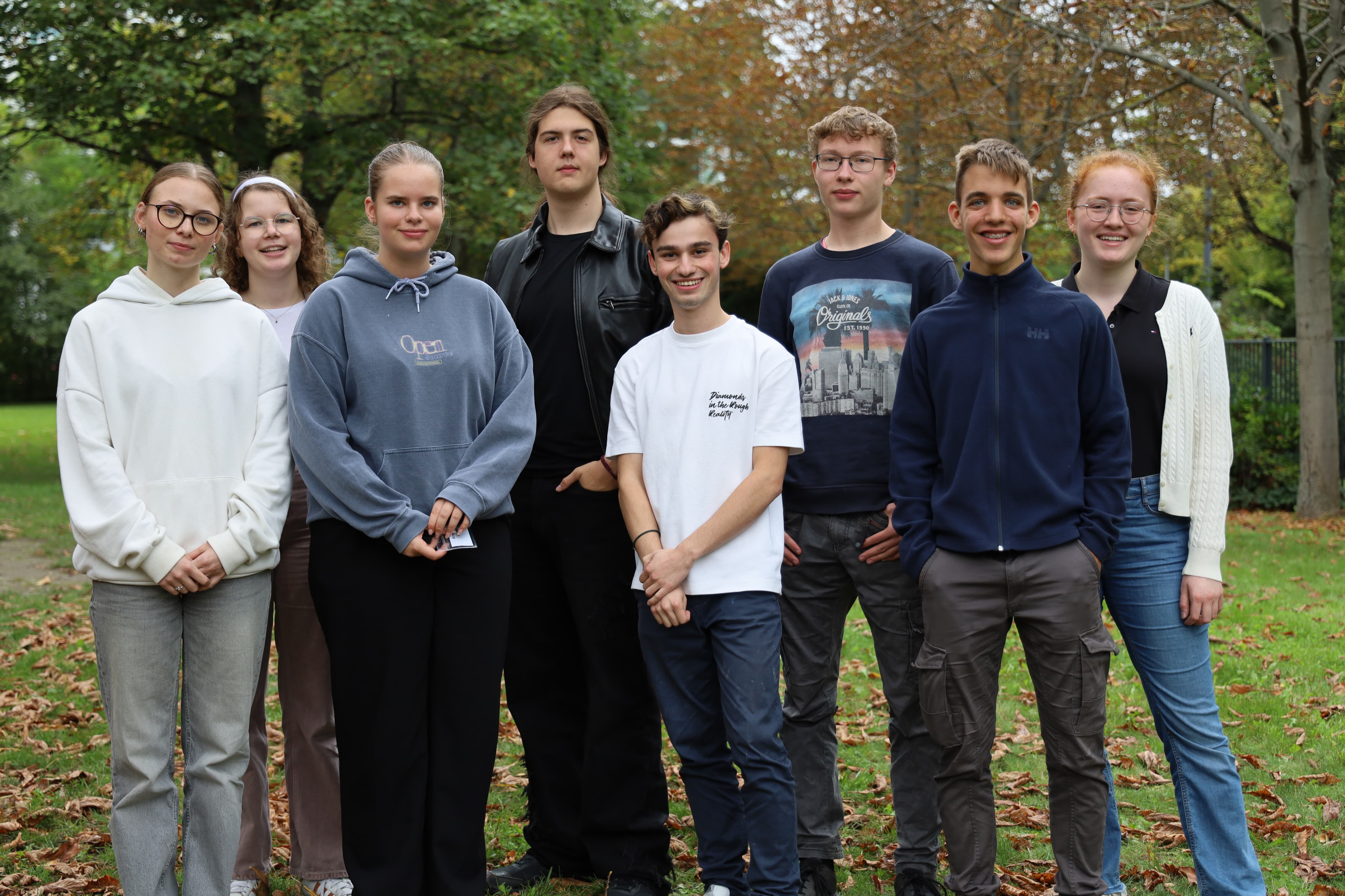 Teilnehmer des Geschichtswettbewerbs 2021/22 beim Sächsischen Geschichtscamp 2024