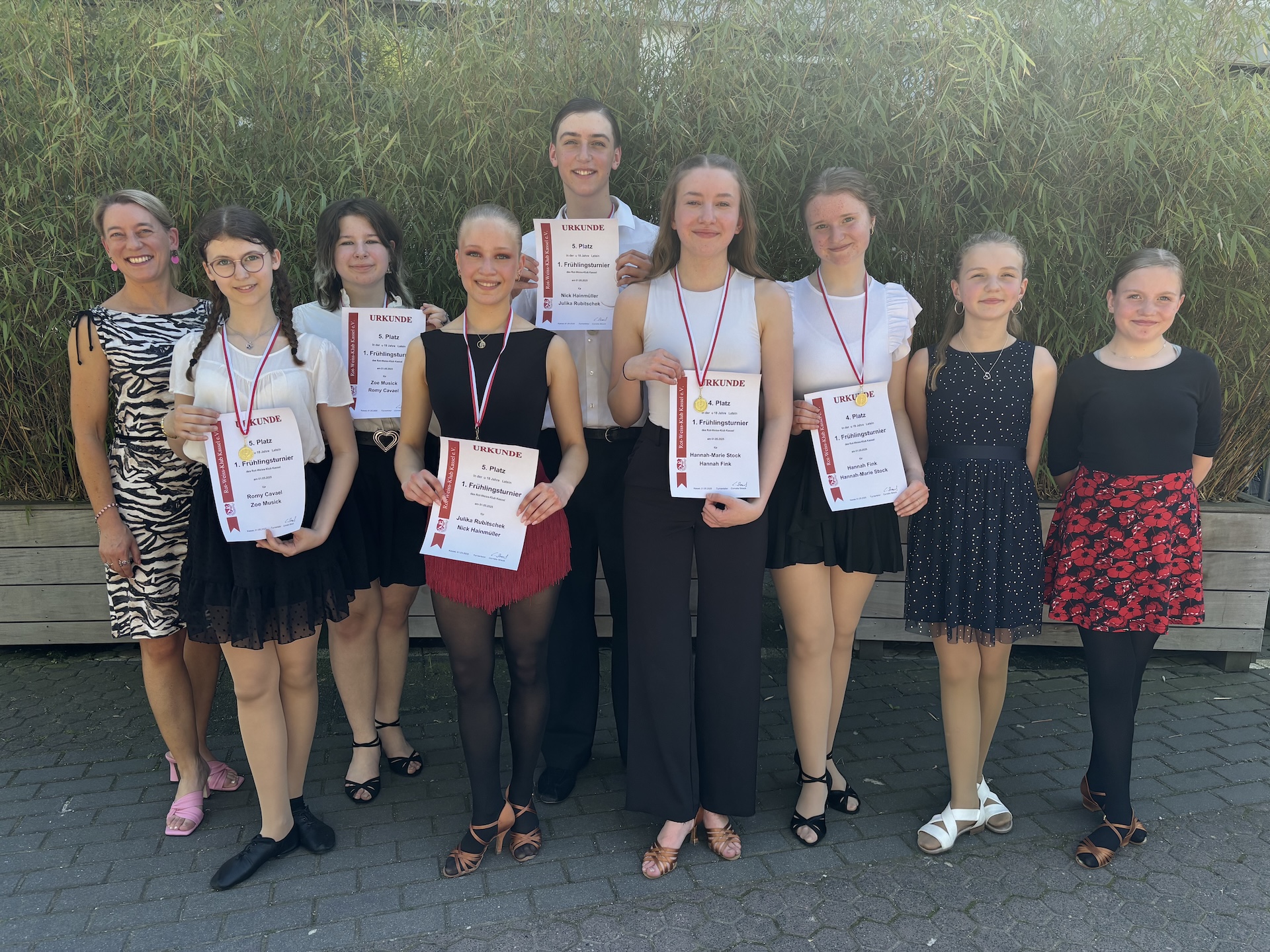 Erfolgreicher Breitensport-Wettkampf der Tanz-AG