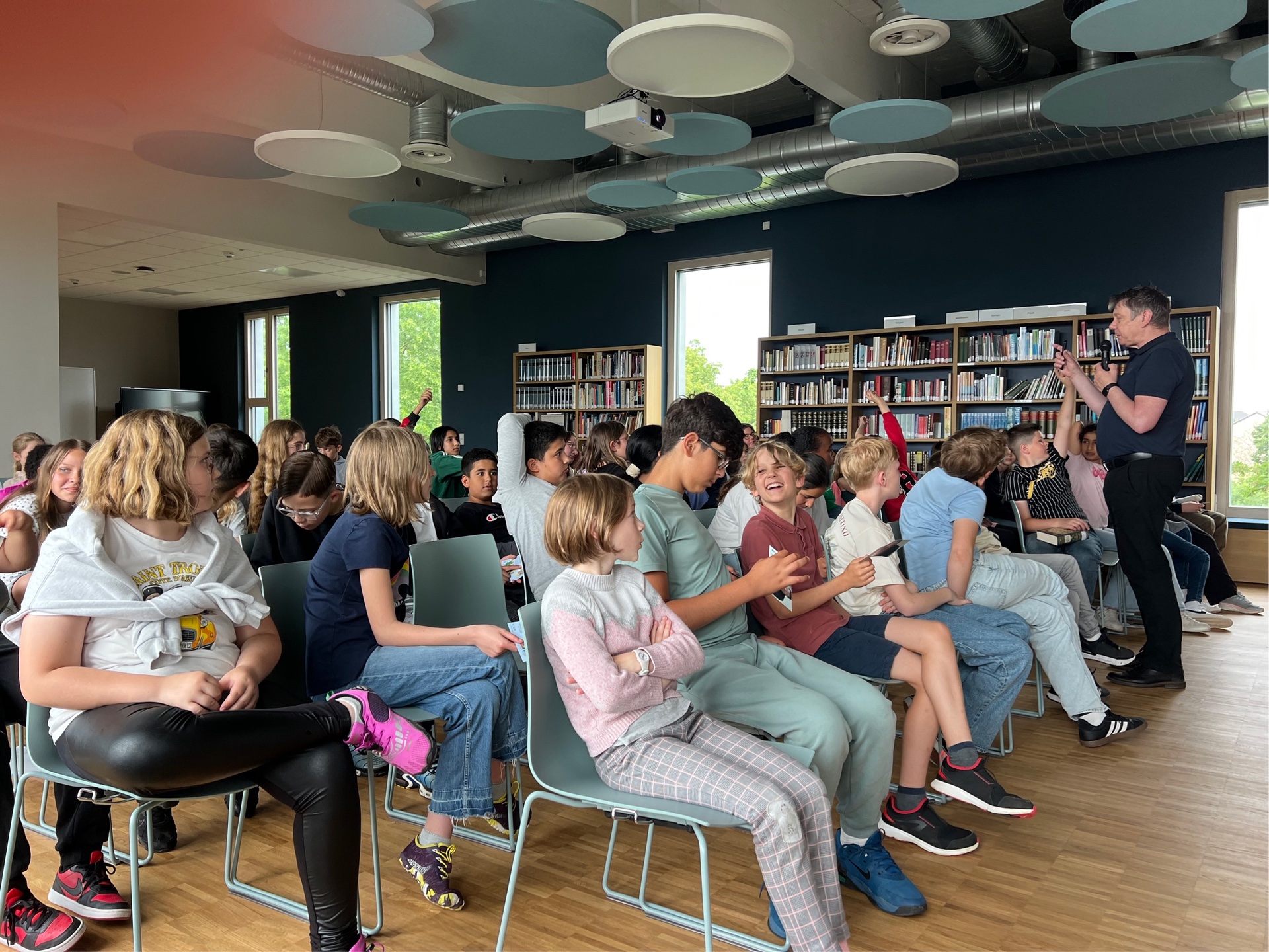 Lesung von Andreas Schlüter im LLG am 4.6.2025