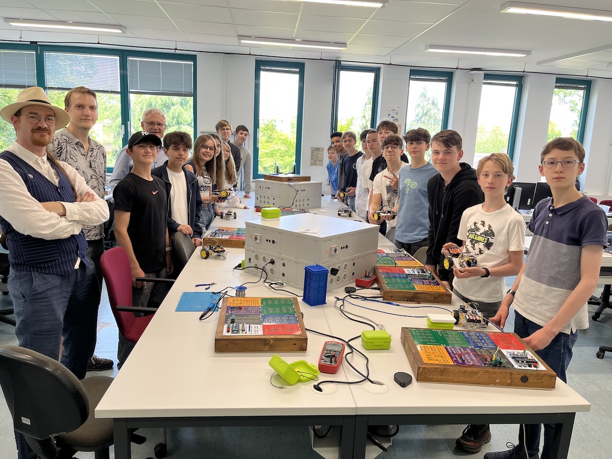 Coding-Camp des Landgraf-Ludwigs-Gymnasiums und der Gesamtschule Gießen-Ost an der Technischen Hochschule Mittelhessen