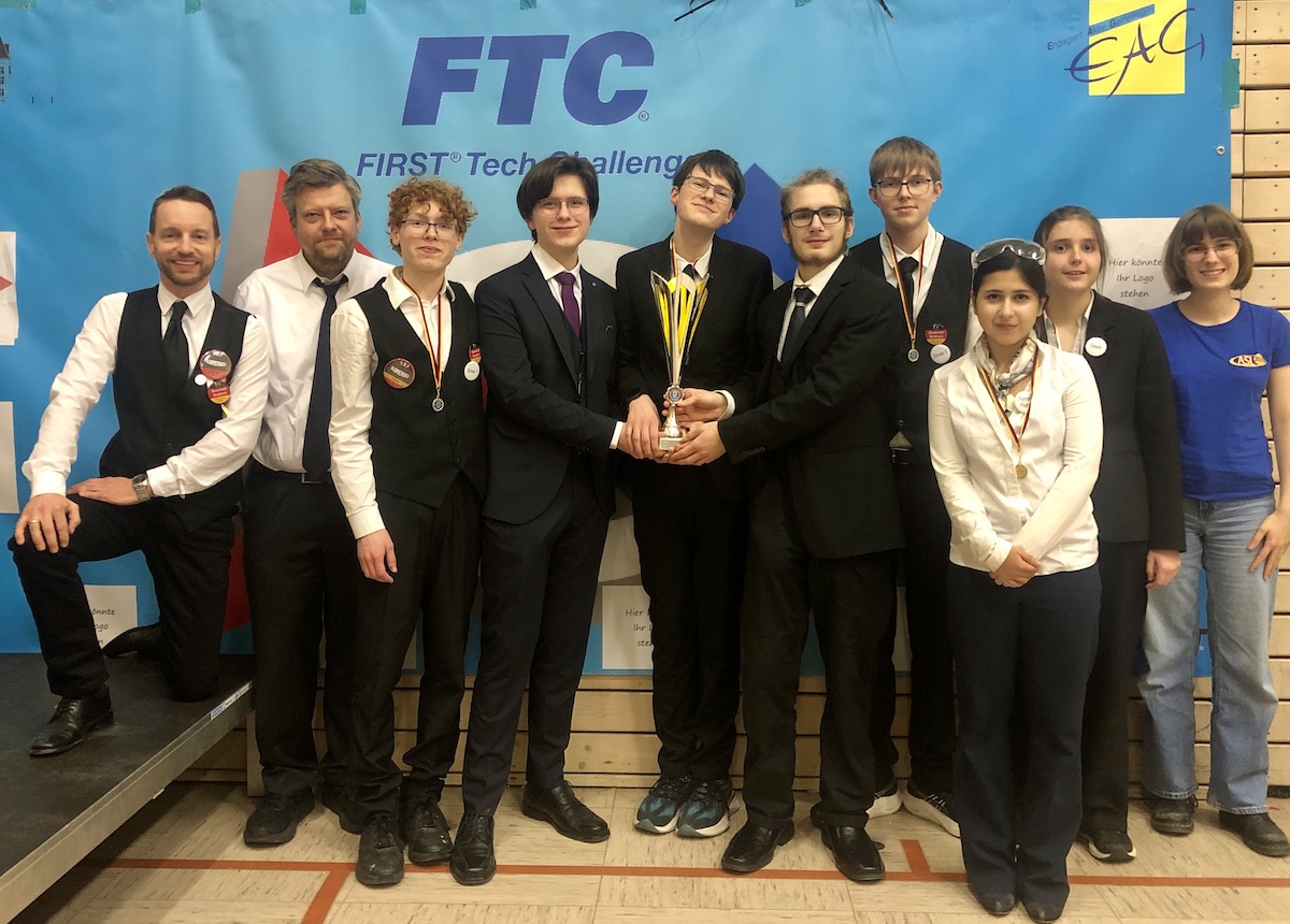 Deutscher Meister! Bluetooth Brothers gewinnen FIRST Tech Challenge Championship Germany 2026