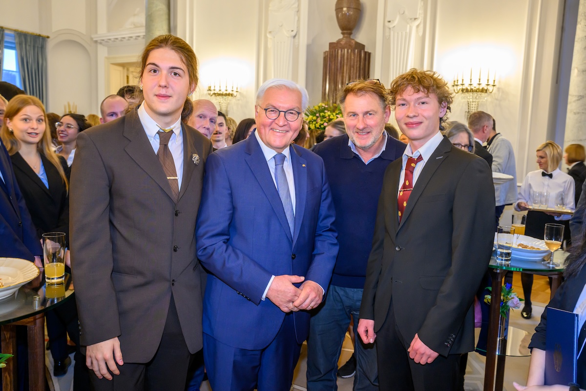 Bundespreisverleihung des Geschichtswettbewerbs in Schloss Bellevue