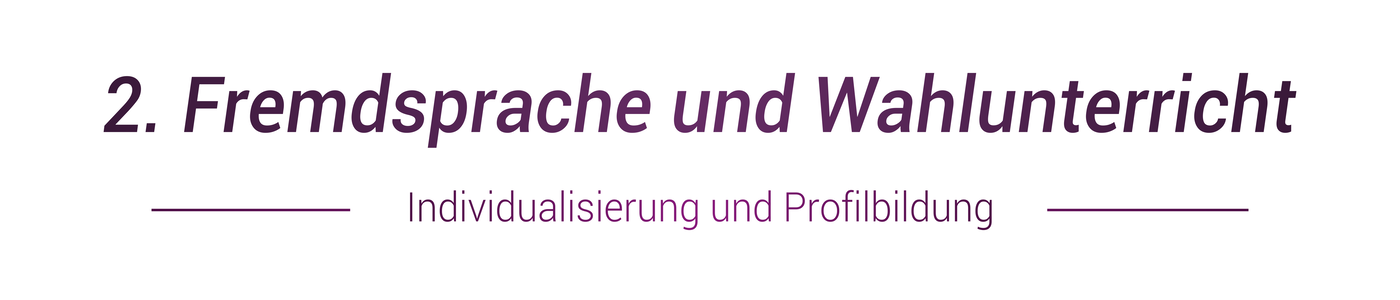 2. Fremdsprache Latein