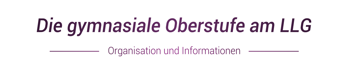 Klausurenpläne der Oberstufe